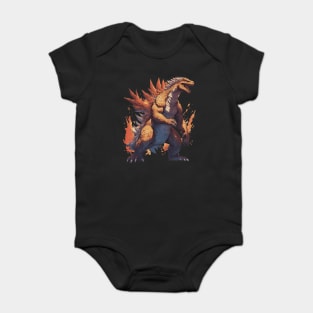 Reptile Monster Baby Bodysuit